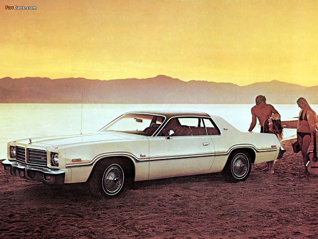 Photos of Dodge Coronet Hardtop Coupe 1975 (1024 x 768)