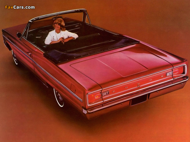 Pictures of Dodge Coronet Convertible 1966 (640 x 480)