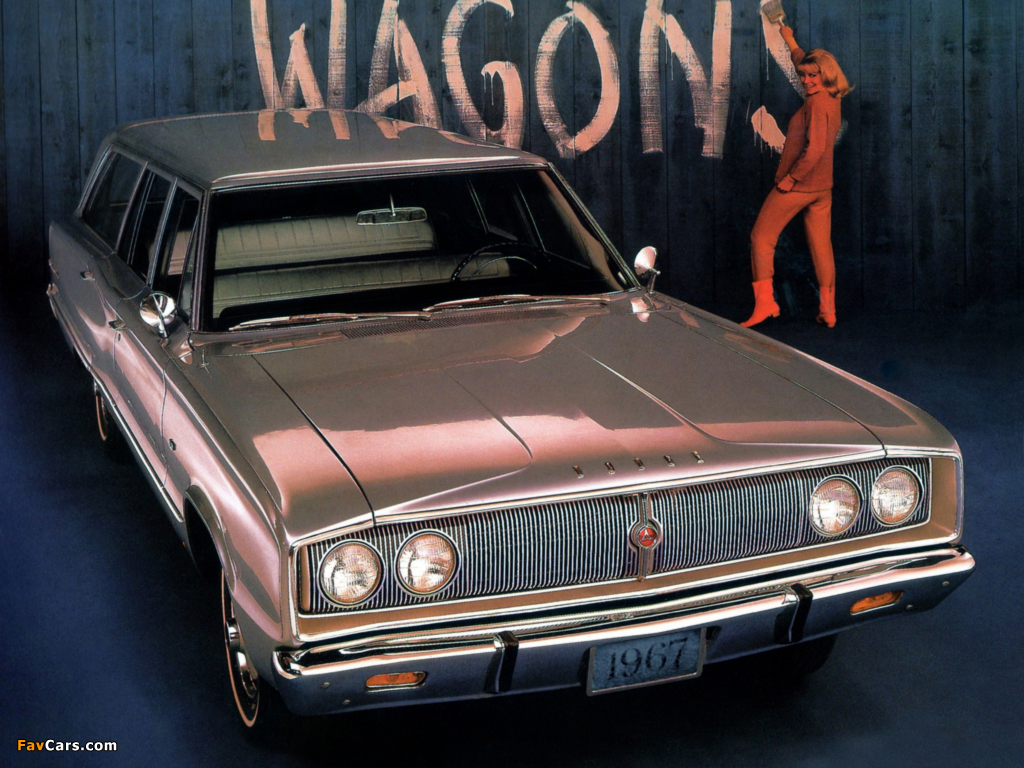 Pictures of Dodge Coronet Station Wagon 1967 (1024 x 768)