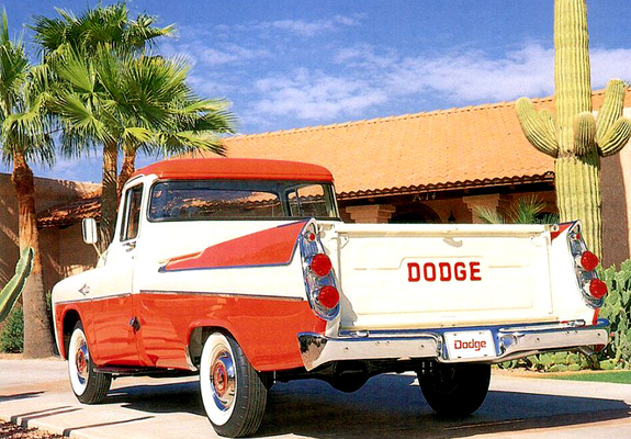 Dodge D-100 Sweptside Pickup 1957 images