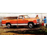 Images of Dodge D100 Conventional Cab Adventurer Sport Package 1976