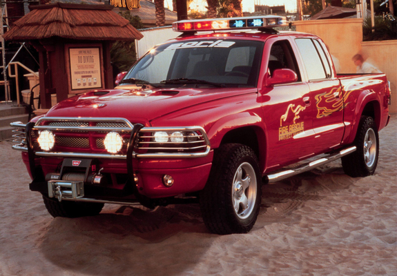 Dodge Dakota Quad Cab Fire Rescue Project Vehicle 2000 photos