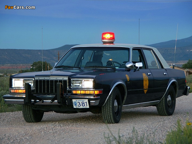 Pictures of Dodge Diplomat Police Car 1981–89 (640 x 480)
