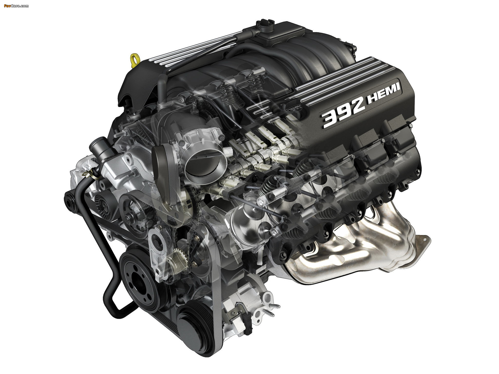 Engines  Dodge 392 Hemi 6.4L images (2048 x 1536)