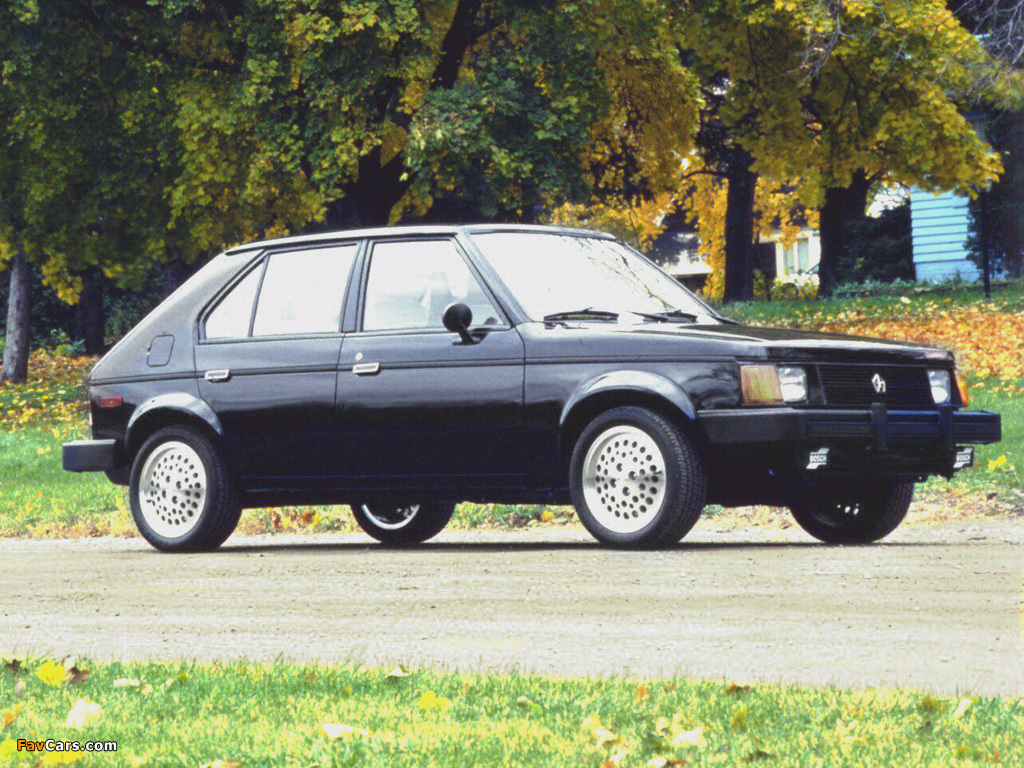Images of Dodge Omni 1978–90 (1024 x 768)