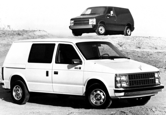 Images of Dodge Mini Ram Van 1984–88