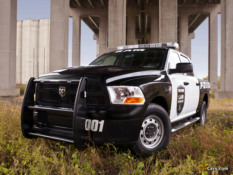 Ram 1500 Crew Cab Special Service Package Police Truck 2011 images (800 x 600)