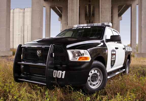 Ram 1500 Crew Cab Special Service Package Police Truck 2011 images