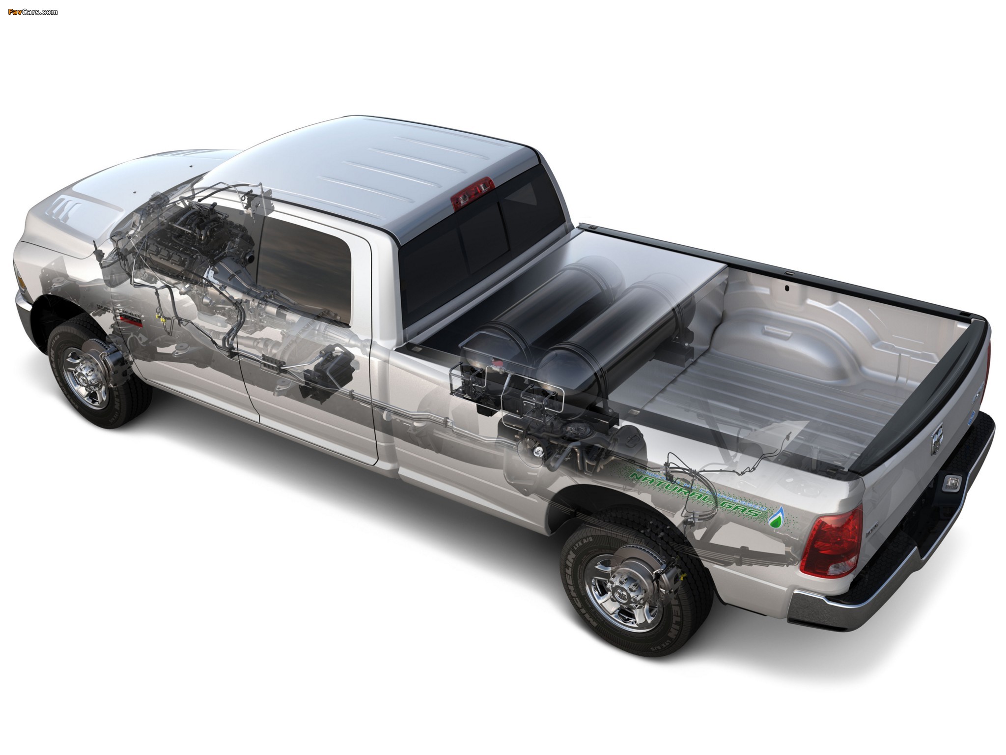 Ram 2500 Heavy Duty CNG Crew Cab 2012 images (2048 x 1536)