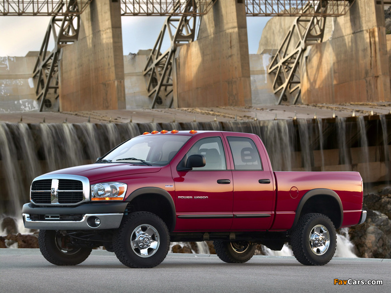 Pictures of Dodge Ram Power Wagon 2008–09 (800 x 600)
