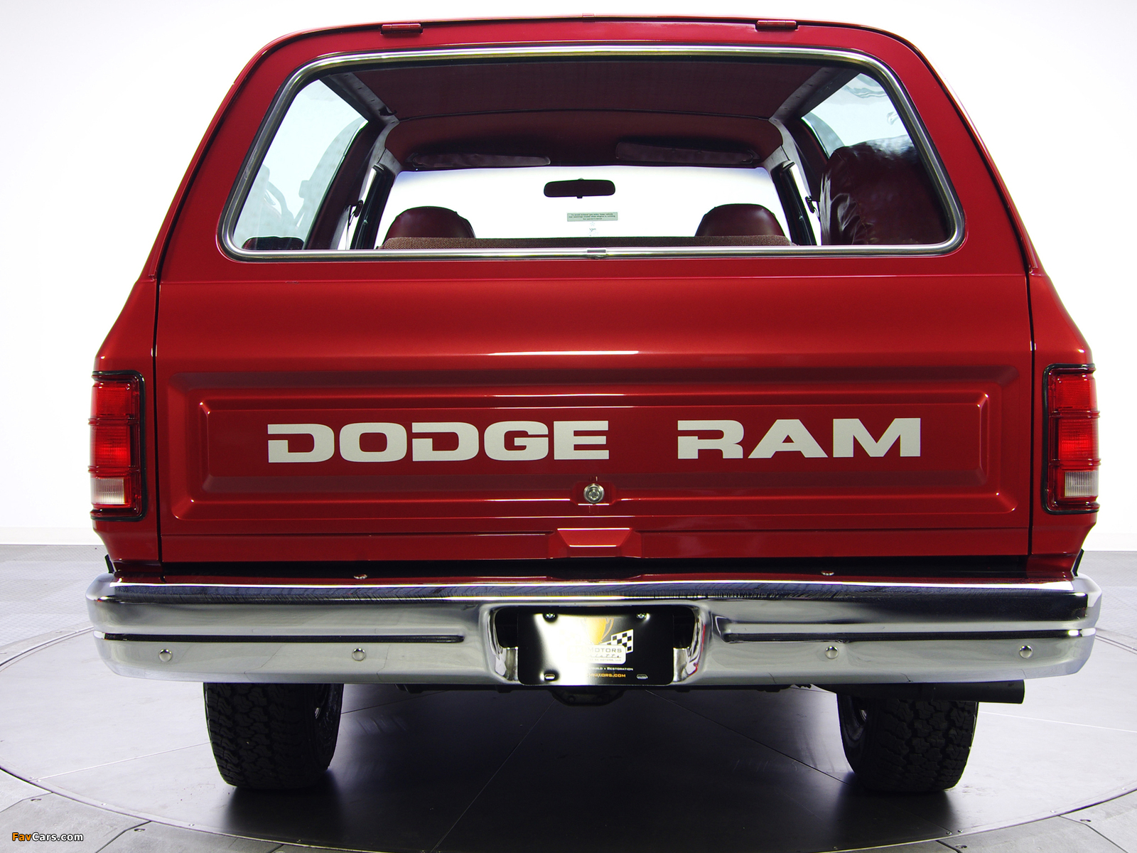 Dodge Ramcharger 1988 wallpapers (1600 x 1200)