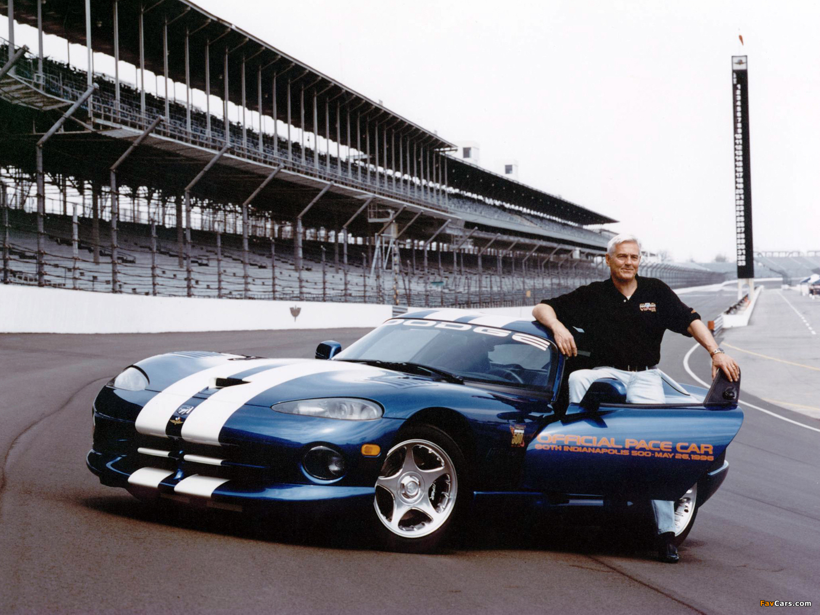 Dodge Viper GTS Indy 500 Pace Car 1996 pictures (1600 x 1200)