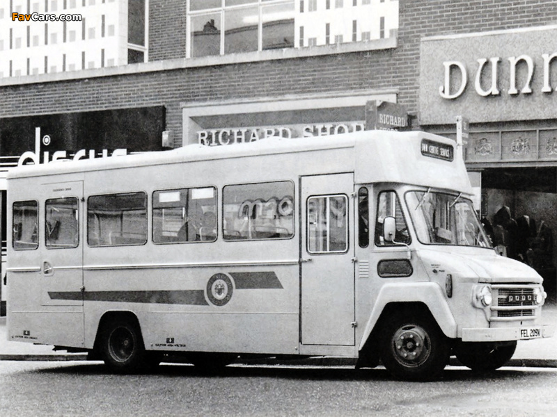 Pictures of Dodge Walk-Thru Electrical Bus (KC60) 1979 (800 x 600)
