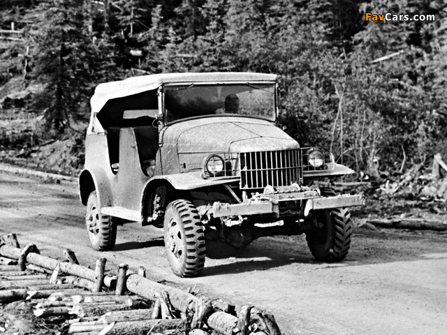 Dodge WC-7 Command Car (T207) 1941–42 photos (640 x 480)