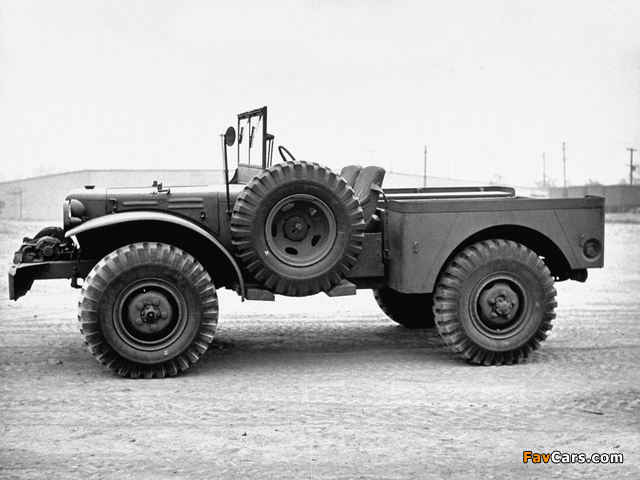 Dodge ¾ ton 4x4 Pilot Truck (T214) 1941 wallpapers (640 x 480)
