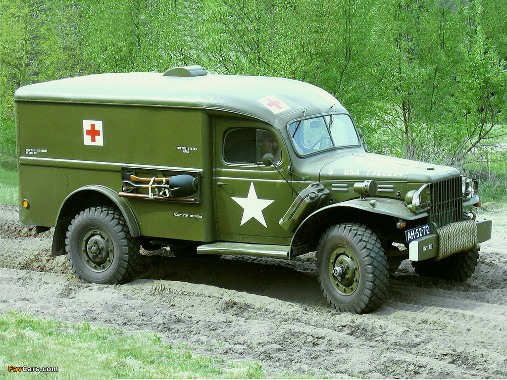 Dodge WC-54 Ambulance by Wayne (T214) 1942–44 pictures (1024 x 768)