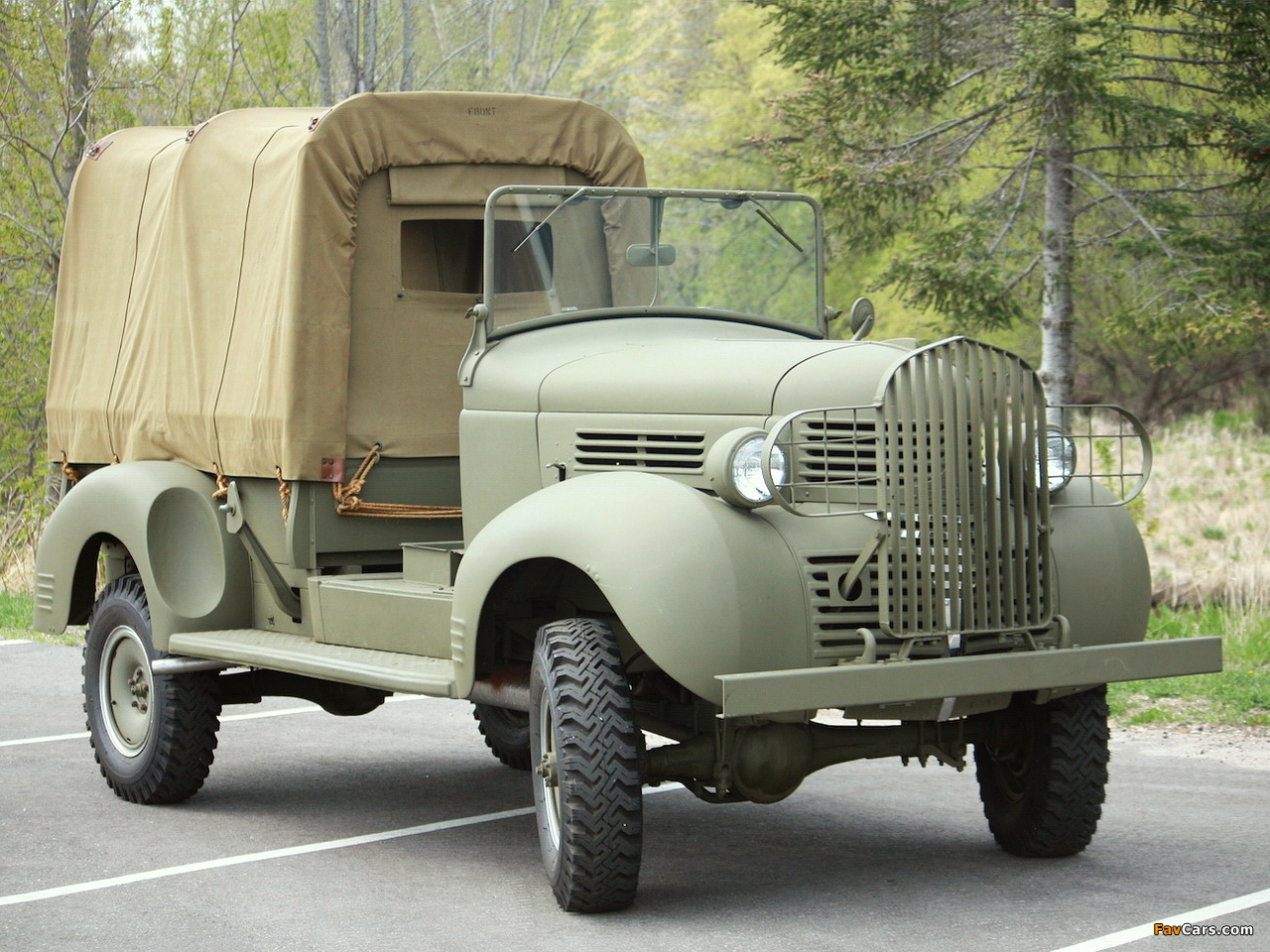 Pictures of Dodge T202 VC-5 Open Cab Weapons Carrier 1940 (1280 x 960)