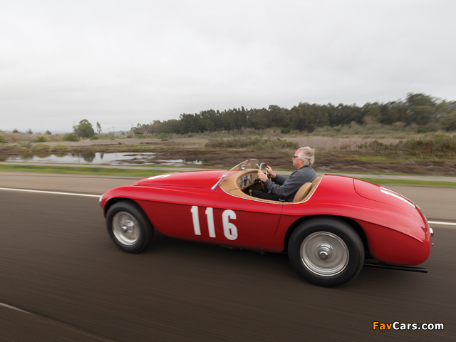 Photos of Ferrari 166 MM Barchetta (#0058M) 1950 (640 x 480)