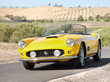Ferrari 250 GT SWB California Spyder (open headlights) 1960–63 pictures