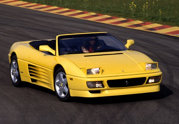 Photos of Ferrari 348 Spider 1993–95