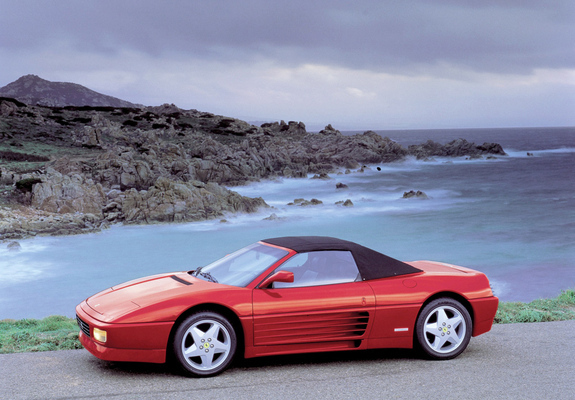 Pictures of Ferrari 348 Spider 1993–95