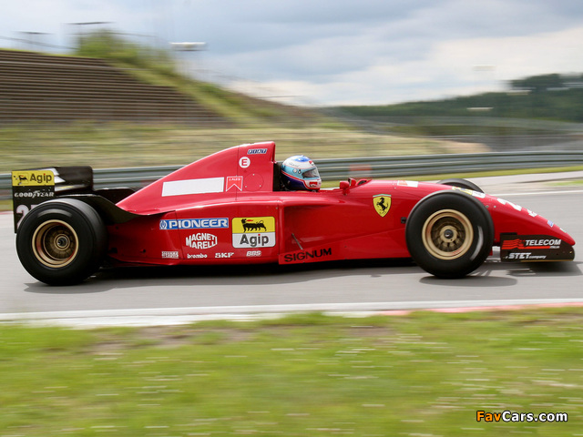 Photos of Ferrari 412 T2 1995 (640 x 480)