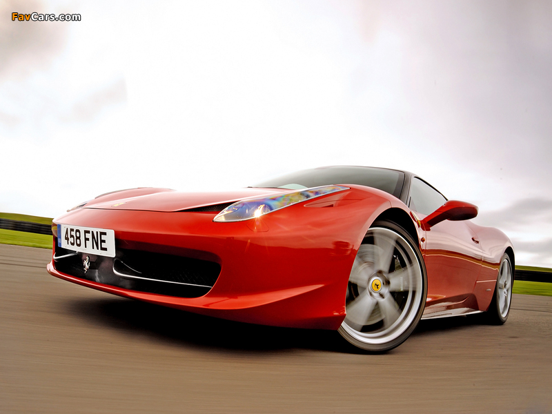 Ferrari 458 Italia UK-spec 2009 images (800 x 600)