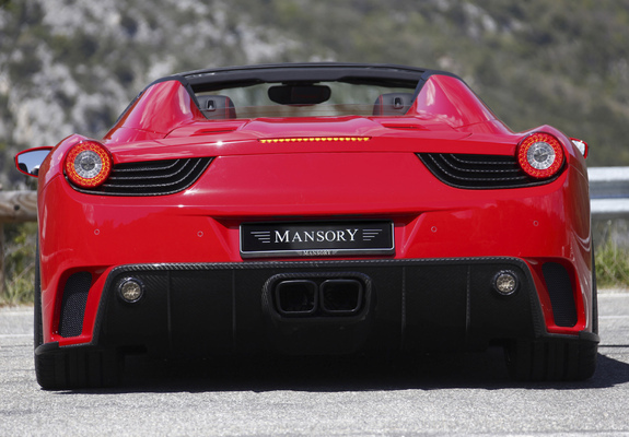 Photos of Mansory Ferrari 458 Spider Monaco Edition 2012