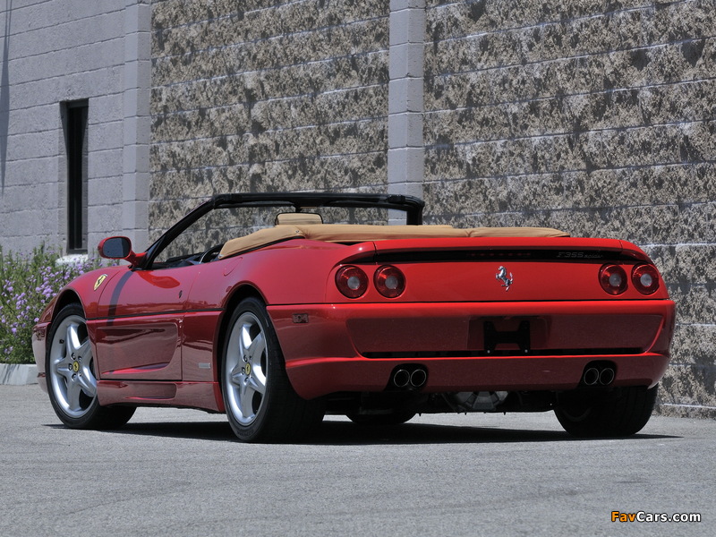 Photos of Ferrari F355 Spider 1994–99 (800 x 600)