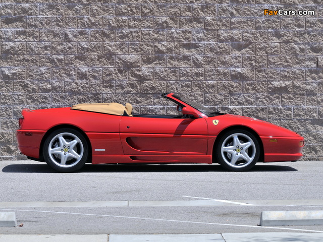 Pictures of Ferrari F355 Spider 1994–99 (640 x 480)