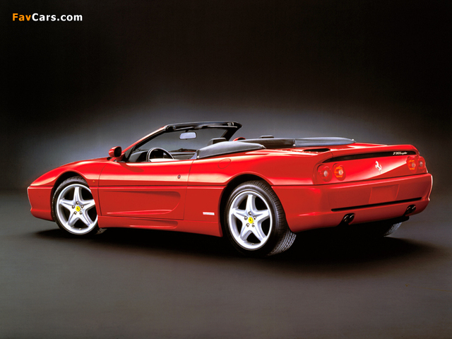 Ferrari F355 Spider 1994–99 wallpapers (640 x 480)