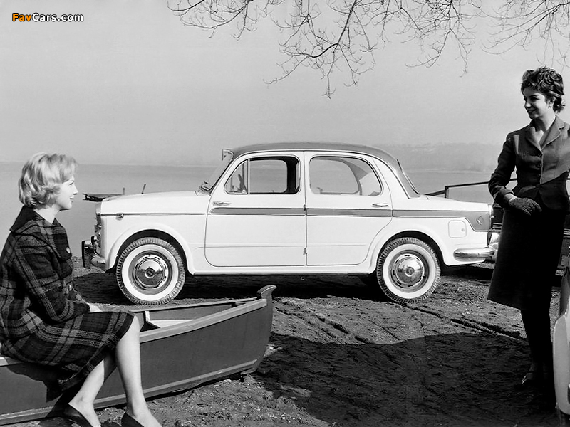 Fiat 1100 Lusso (103H) 1959–60 photos (800 x 600)