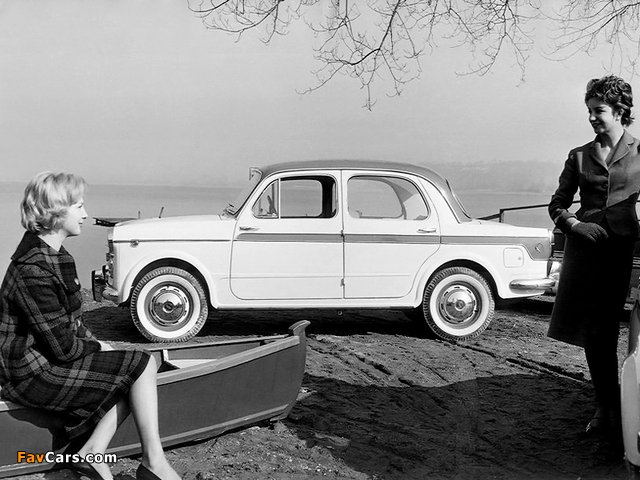 Fiat 1100 Lusso (103H) 1959–60 photos (640 x 480)
