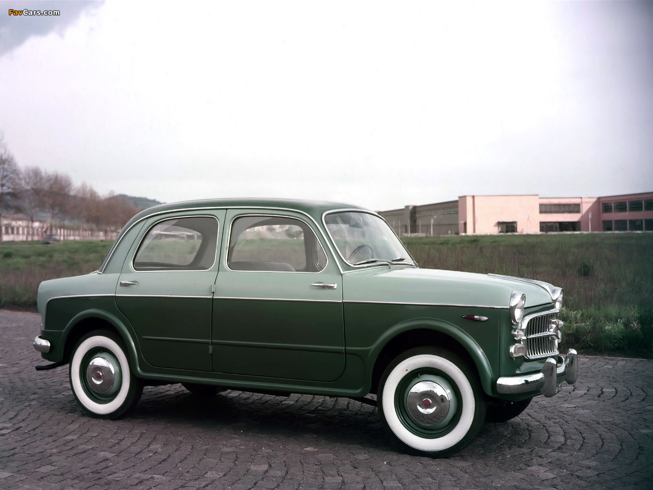 Fiat 1100 TV (103E) 1956–57 wallpapers (1280 x 960)