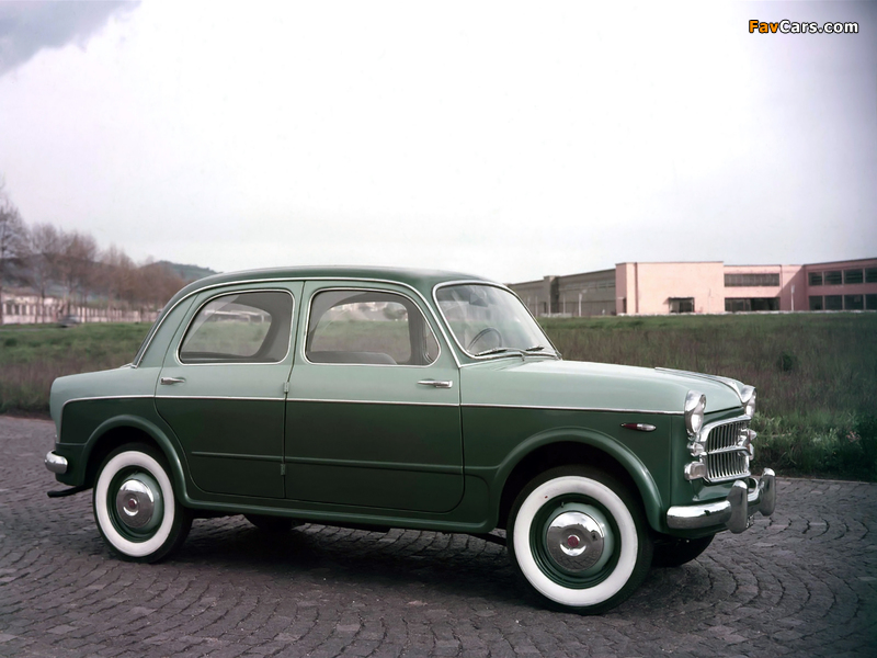 Fiat 1100 TV (103E) 1956–57 wallpapers (800 x 600)