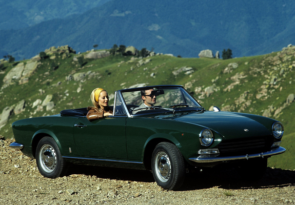 Fiat 124 Sport Spider (AS) 1966–70 wallpapers