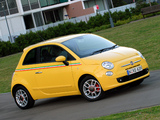 Fiat 500 Sport AU-spec 2008–12 pictures