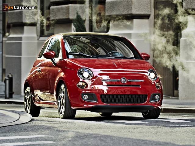 Images of Fiat 500 Sport US-spec 2011 (640 x 480)