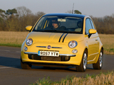 Photos of Fiat 500 UK-spec 2008