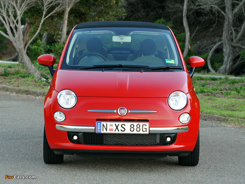 Photos of Fiat 500C AU-spec 2010 (800 x 600)