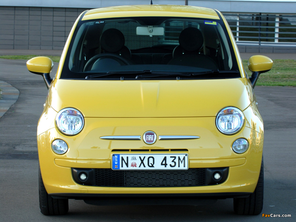 Pictures of Fiat 500 Sport AU-spec 2008–12 (1024 x 768)
