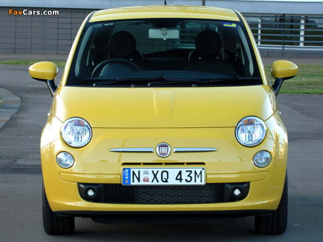 Pictures of Fiat 500 Sport AU-spec 2008–12 (640 x 480)