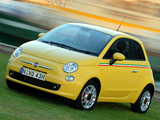 Fiat 500 Sport AU-spec 2008–12 wallpapers