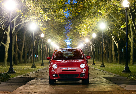 Fiat 500 Sport US-spec 2011 wallpapers