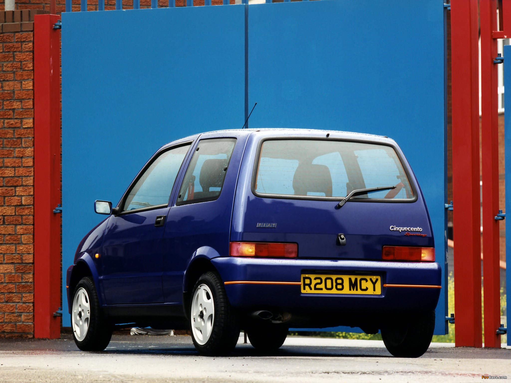 Fiat Cinquecento Sporting UK-spec (170) 1995–98 pictures (2048 x 1536)