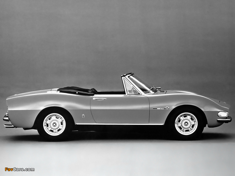 Fiat Dino Spider 2400 1969–72 wallpapers (800 x 600)