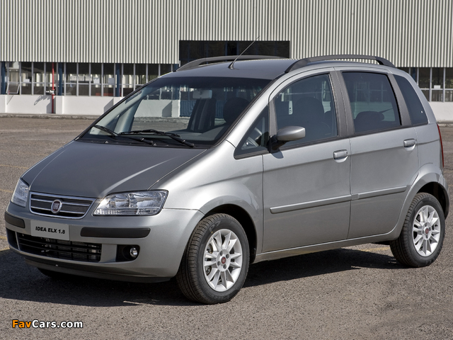 Fiat Idea BR-spec (350) 2005–10 photos (640 x 480)