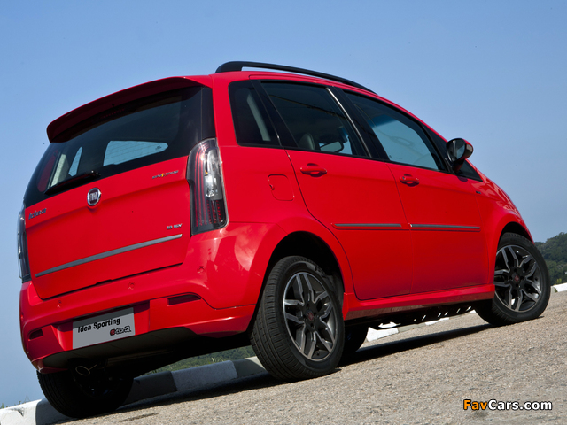 Fiat Idea Sporting (350) 2010–12 pictures (640 x 480)