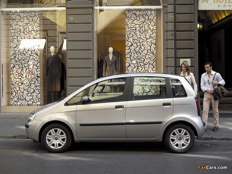 Fiat Idea (350) 2003–06 wallpapers (800 x 600)