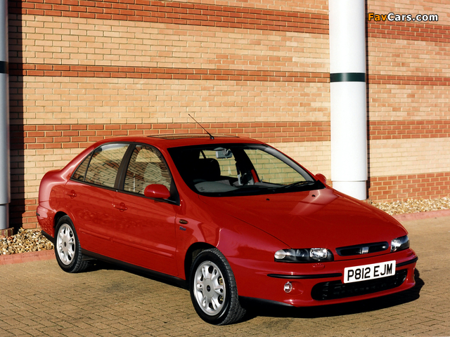 Images of Fiat Marea UK-spec (185) 1996–2002 (640 x 480)